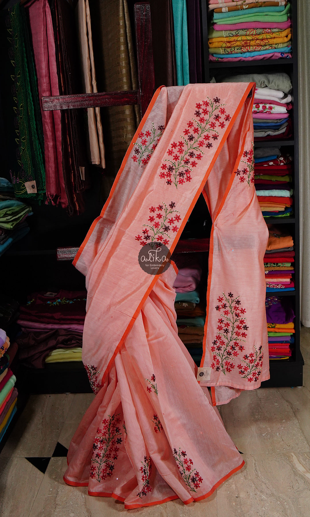 Party - Mirror Work - Sarees Collection with Latest and Trendy Designs at  Utsav Fashions